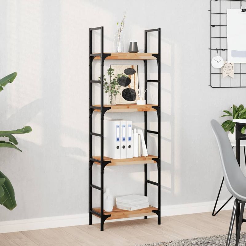 Casa si Gradina - Mobilier - Biblioteci si rafturi - Rafturi - Rafturi suspendate 3 buc. 60x20x4 cm lemn masiv acacia netratat, finisat în ulei - Infinity.ro