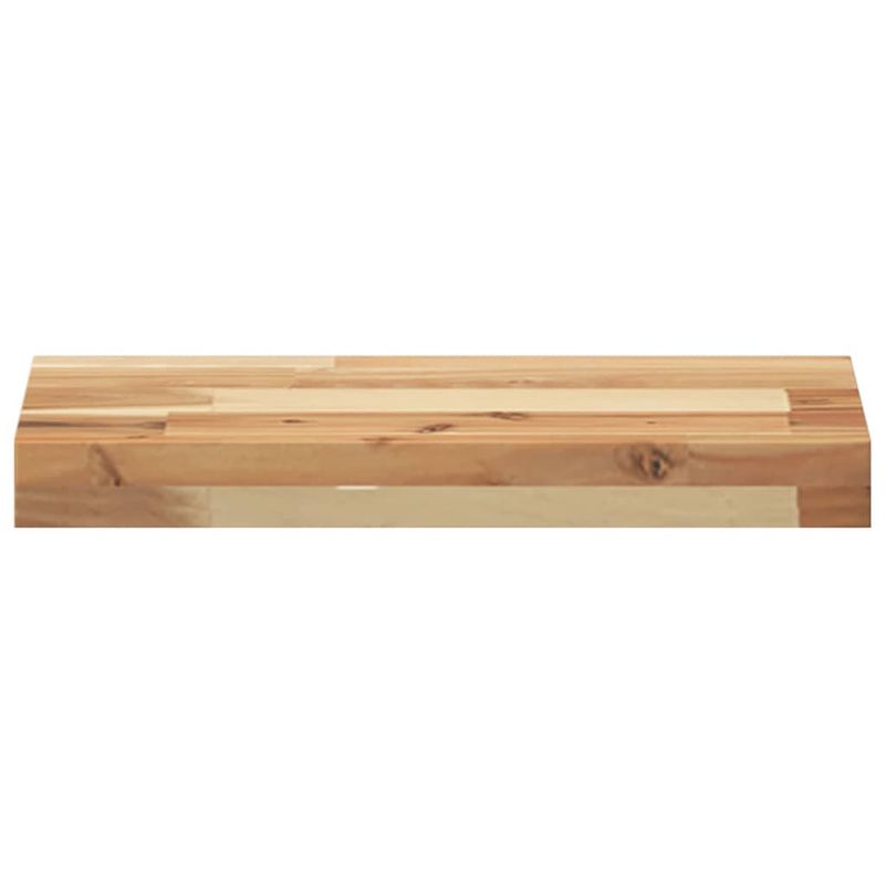 Casa si Gradina - Mobilier - Biblioteci si rafturi - Rafturi - Rafturi suspendate 3 buc. 60x20x4 cm lemn masiv acacia netratat, finisat în ulei - Infinity.ro