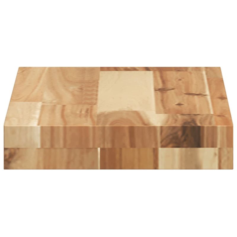 Casa si Gradina - Mobilier - Biblioteci si rafturi - Rafturi - Rafturi suspendate 3 buc. 60x20x4 cm lemn masiv acacia netratat, finisat în ulei - Infinity.ro