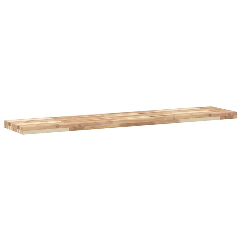 Casa si Gradina - Mobilier - Biblioteci si rafturi - Rafturi - Rafturi plutitoare 3 buc. 140x30x4cm lemn masiv acacia netratat - Infinity.ro