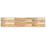 Casa si Gradina - Mobilier - Biblioteci si rafturi - Rafturi - Rafturi plutitoare 3 buc. 140x30x4cm lemn masiv acacia netratat - Infinity.ro