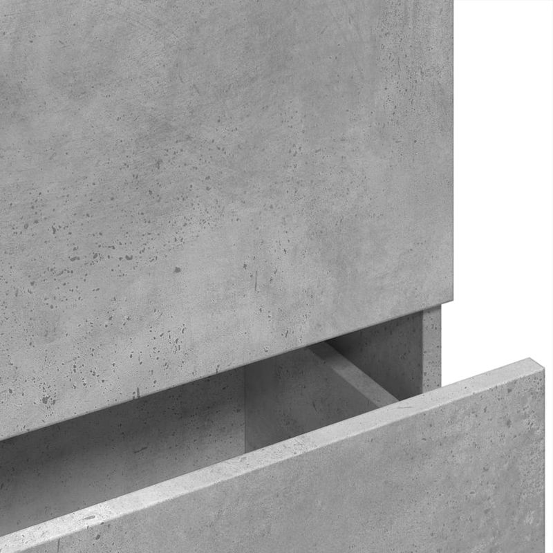 Casa si Gradina - Mobilier - Mobilier baie - Comode baie - Dulap de chiuveta, gri beton, 78x37x59 cm, lemn prelucrat - Infinity.ro