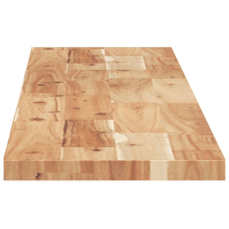 Casa si Gradina - Mobilier - Biblioteci si rafturi - Rafturi - Raft suspendat 140x20x2 cm lemn masiv acacia netratat - Infinity.ro