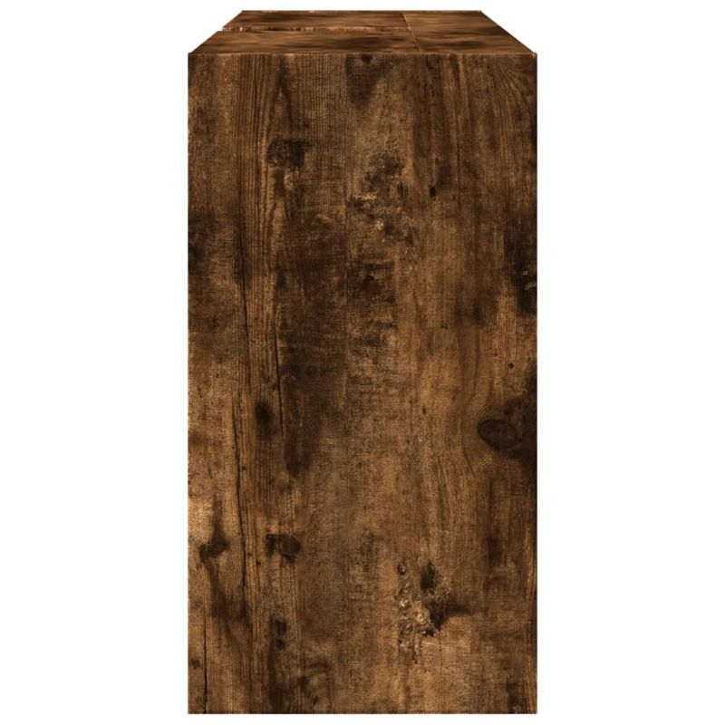 Casa si Gradina - Mobilier - Mobilier baie - Comode baie - Dulap de chiuveta, stejar fumuriu, 90x29x55 cm, lemn prelucrat - Infinity.ro
