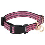 Petshop - Accesorii petshop - Jucarii animale - Ansambluri de joaca - Ham pentru caini cu plumb si guler, reglabil, roz, XL - Infinity.ro
