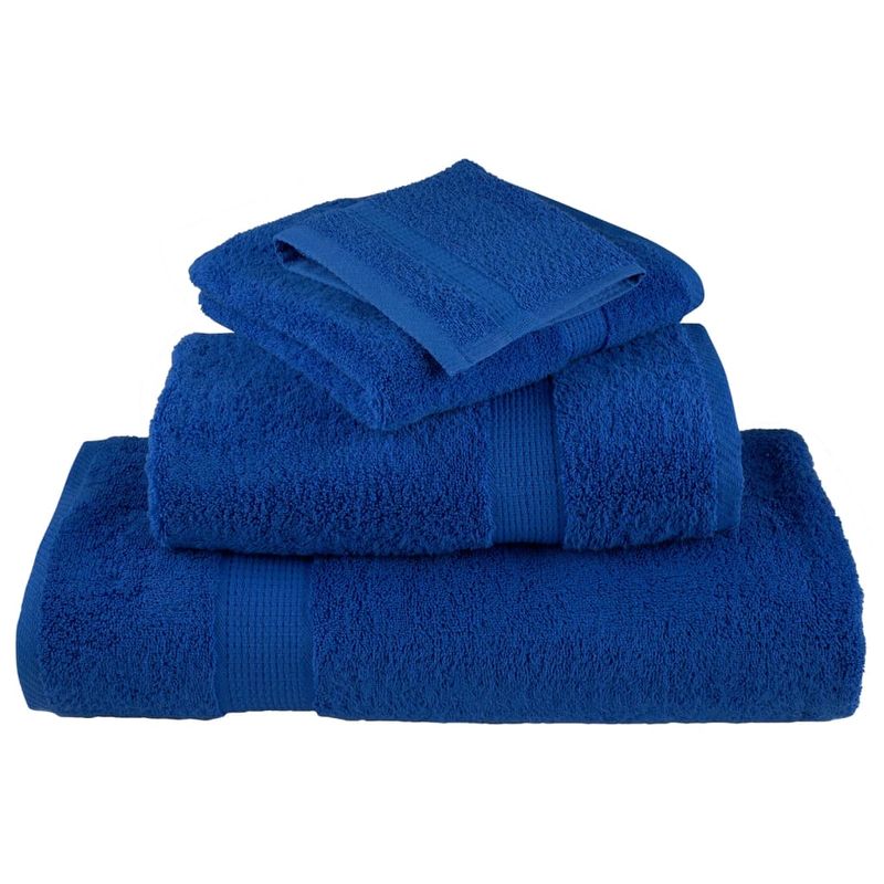 Casa si Gradina - Textile si covoare - Textile baie - Prosoape - Set de prosoape premium 8 piese, albastru, 600 g/m² 100% bumbac - Infinity.ro