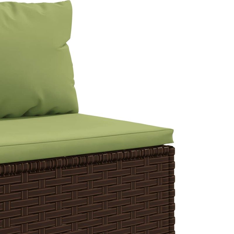 Casa si Gradina - Gradina si terasa - Mobilier exterior - Seturi mobila gradina - Set canapele de gradina cu perne, 7 piese, maro, poliratan - Infinity.ro