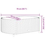 Casa si Gradina - Gradina si terasa - Mobilier exterior - Seturi mobila gradina - Set canapele de gradina cu perne, 7 piese, maro, poliratan - Infinity.ro
