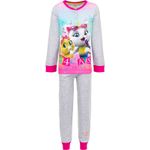 Fashion, accesorii si bijuterii - Copii - Lenjerie si pijamale copii - Pijamale copii - Pijamale lungi 44 Cats,culoare Gri,7 ani 122 CM - Infinity.ro