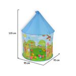 Jucarii, Copii si Bebe - Jucarii si jocuri - Jucarii de exterior - Casute si corturi copii - Cort de joaca Yurt cu 25 bile colorate, 3 ani + - Infinity.ro