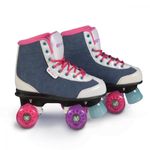 Sport si Outdoor - Role, trotinete si skateboard - Role copii - Patine cu rotile pentru fetite Denim M 34-35 - Infinity.ro
