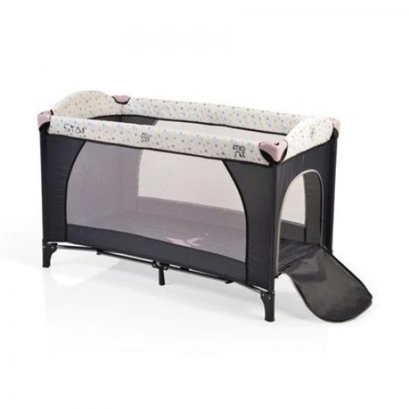 Casa si Gradina - Mobilier - Mobilier copii - Patuturi copii - Patut pliant Star Cangaroo Pink - Infinity.ro