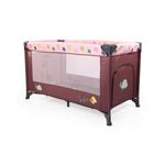 Casa si Gradina - Mobilier - Mobilier copii - Patuturi copii - Patut pliabil cu un nivel Safari Pink Dust - Infinity.ro