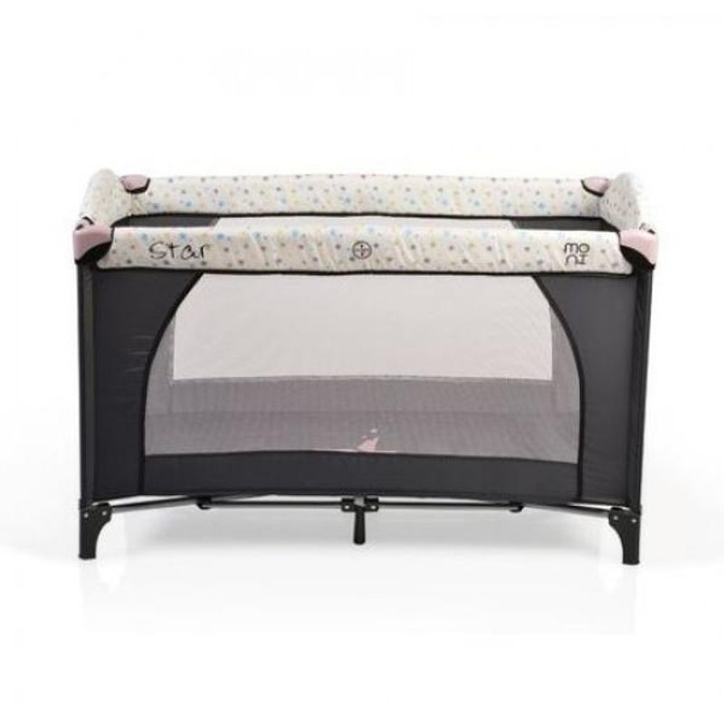 Casa si Gradina - Mobilier - Mobilier copii - Patuturi copii - Patut pliant Star Cangaroo Pink - Infinity.ro
