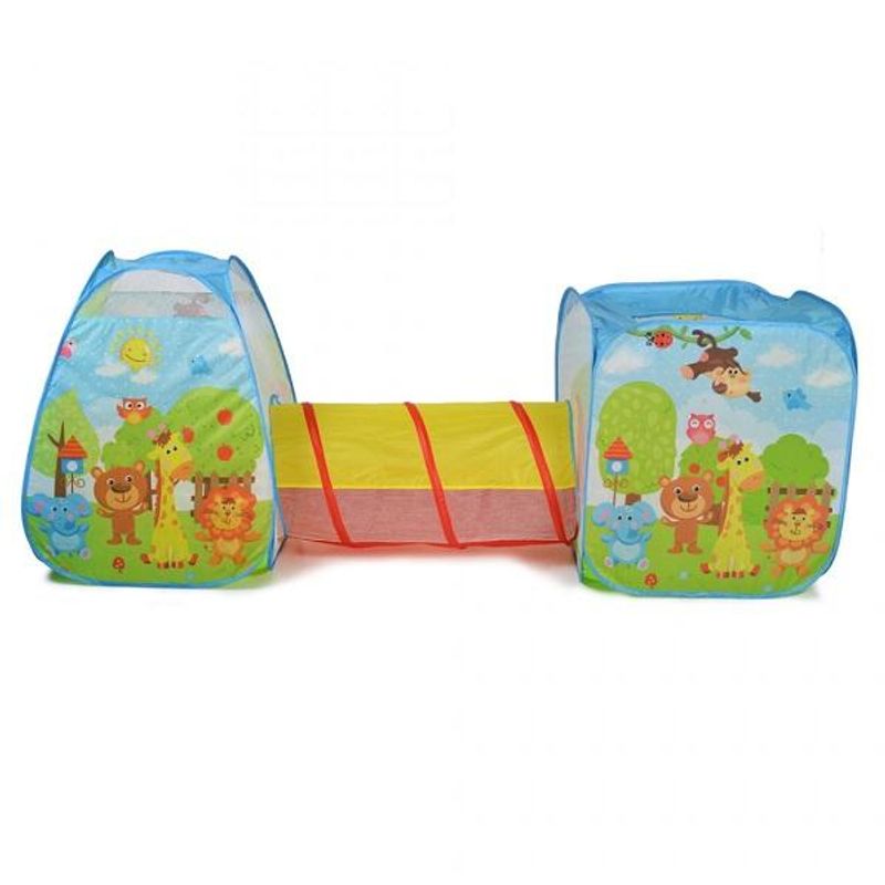 Jucarii, Copii si Bebe - Jucarii si jocuri - Jucarii de exterior - Casute si corturi copii - Cort de joaca pentru copii 3 in 1, 3 ani + - Infinity.ro