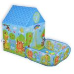 Jucarii, Copii si Bebe - Jucarii si jocuri - Jucarii de exterior - Casute si corturi copii - Cort de joaca pentru copii Zoo, cu 50 bile plastic incluse, 3 ani + - Infinity.ro