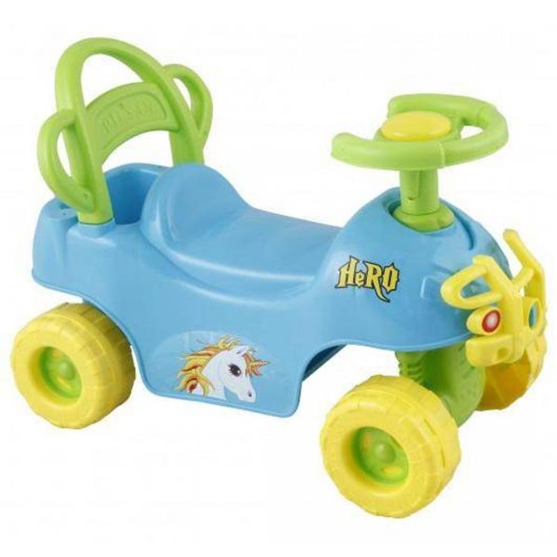 Jucarii, Copii si Bebe - Jucarii si jocuri - Jucarii de exterior - Masinute si vehicule pentru copii - Masinuta Pilsan Ride-On Hero ATV-07812 BLUE - Infinity.ro