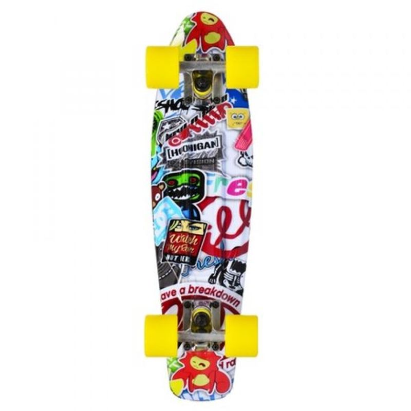 Sport si Outdoor - Role, trotinete si skateboard - Placi de rulat - Skateboard - Penny board Live Life Topic - Infinity.ro