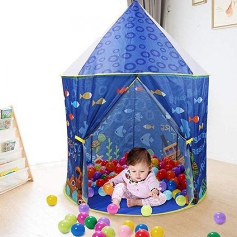 Jucarii, Copii si Bebe - Jucarii si jocuri - Jucarii de exterior - Spatii de joaca si accesorii - Loc de joaca 3 in 1Aquarium : Cort, tunel si piscina - Infinity.ro