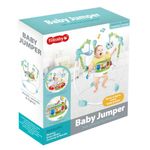 Jucarii, Copii si Bebe - Carucioare si articole de transport - Premergatoare - Saritor pentru baieti cu panou interactiv Bebeking Forest Fun - Infinity.ro