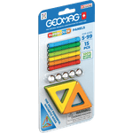 Jucarii, Copii si Bebe - Jucarii si jocuri - Seturi de constructie si cuburi - Seturi de constructie - Geomag set magnetic 15 piese Supercolor, 376 - Infinity.ro