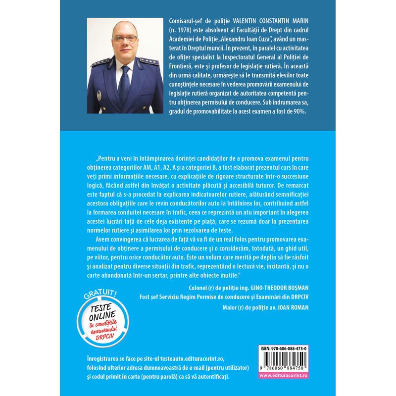 Carti si Birotica - Carti - Hobby si sport - Curs de legislatie rutiera 2024. Intrebari şi teste. Editie revizuita si adaugita - Infinity.ro