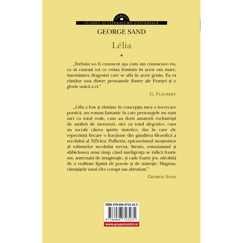 Carti si Birotica - Carti - Fictiune - Lélia - Infinity.ro