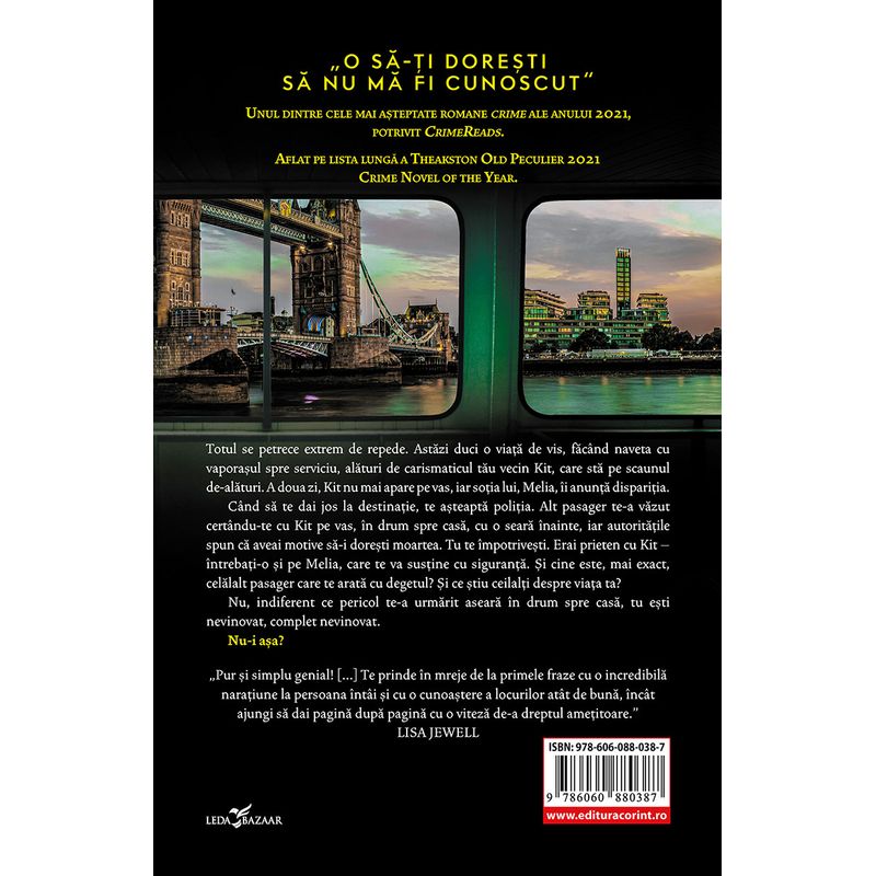 Carti si Birotica - Carti - Fictiune - Celalalt pasager - Infinity.ro