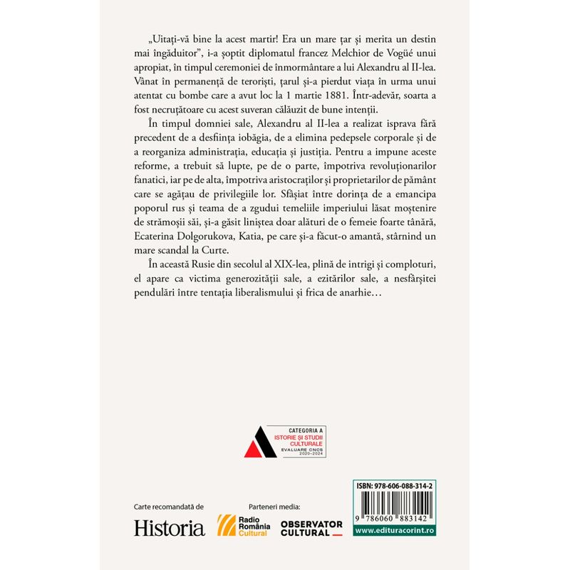 Carti si Birotica - Carti - Istorie - Alexandru al II-lea. Tarul reformator - Infinity.ro