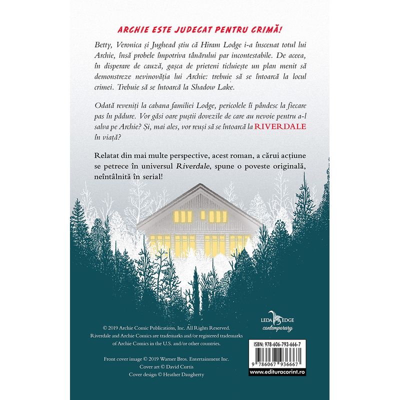 Carti si Birotica - Carti - Fictiune - Riverdale. Intoarcerea la Shadow Lake (vol.2) - Infinity.ro