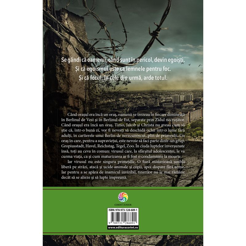 Carti si Birotica - Carti - Carti pentru copii - Basme si povesti - BERLIN. Zorii din Alexanderplatz (vol.2 din seria BERLIN) - Infinity.ro