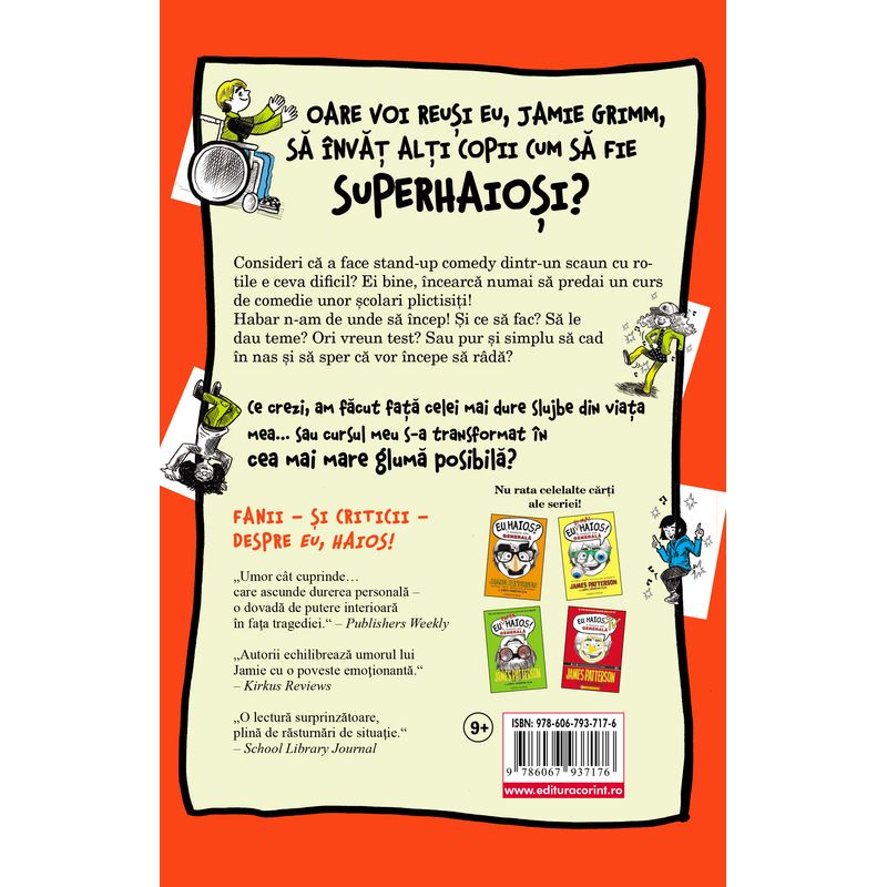 Carti si Birotica - Carti - Carti pentru copii - Basme si povesti - Eu, haios! Scoala de comedie - Infinity.ro