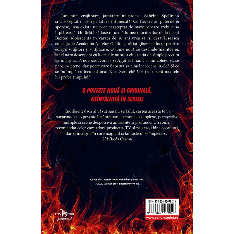 Carti si Birotica - Carti - Fictiune - Fiica haosului  (vol. 2 din seria Sabrina: Intre lumina si intuneric) - Infinity.ro