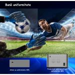TV, Audio-Video si Foto - Videoproiectoare si accesorii - Videoproiectoare - Proiector Portabil, Dual Band WiFi, Auto Focus HD, Gri, Potrivit Pentru Cinema Acasa, Prezentari, Gaming, Evenimente - Infinity.ro