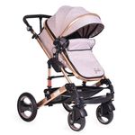 Jucarii, Copii si Bebe - Carucioare si articole de transport - Carucioare - Carucioare 2 in 1 - Carucior Copii 2In1 Gala Bej - Infinity.ro