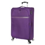 Sport si Outdoor - Articole de voiaj - Trolere - Set Trolere, Extensibile, Diplomat, Poliester, 4 Roti Duble, Cifru TSA, ZC 998 - 3 Piese, Mov - Infinity.ro