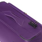 Sport si Outdoor - Articole de voiaj - Trolere - Set Trolere, Extensibile, Diplomat, Poliester, 4 Roti Duble, Cifru TSA, ZC 998 - 3 Piese, Mov - Infinity.ro