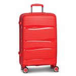 Sport si Outdoor - Articole de voiaj - Trolere - Troler Mare, Polipropilena, 4 Roti Duble, Cifru TSA, Worldpack, Miami, F10458 - 76 cm, Portocaliu - Infinity.ro