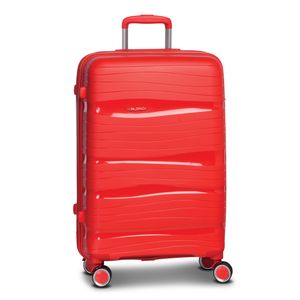 Troler Mare, Polipropilena, 4 Roti Duble, Cifru TSA, Worldpack, Miami, F10458 - 76 cm, Portocaliu