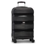Sport si Outdoor - Articole de voiaj - Trolere - Troler Mediu, Worldpack, Rio, Polipropilena, 4 Roti Duble, Cifru TSA, F10441, Negru - Infinity.ro
