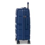Sport si Outdoor - Articole de voiaj - Trolere - Troler Mediu, Polipropilena, 4 Roti Duble, Cifru TSA, Worldpack, Miami, F10458 - 65 cm, Bleumarin - Infinity.ro
