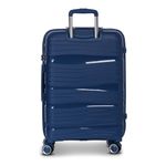 Sport si Outdoor - Articole de voiaj - Trolere - Troler Mediu, Polipropilena, 4 Roti Duble, Cifru TSA, Worldpack, Miami, F10458 - 65 cm, Bleumarin - Infinity.ro