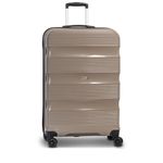 Sport si Outdoor - Articole de voiaj - Trolere - Troler Cabina, Worldpack, Rio, Polipropilena, 4 Roti Duble, Cifru TSA, F10441, Bej - Infinity.ro