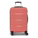 Sport si Outdoor - Articole de voiaj - Trolere - Troler Mare, Worldpack, Rio, Polipropilena, 4 Roti Duble, Cifru TSA, F10441, Rose - Infinity.ro