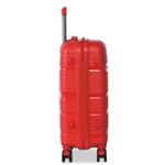 Sport si Outdoor - Articole de voiaj - Trolere - Set Trolere, Polipropilena, 4 Roti Duble, Cifru TSA, Worldpack, Miami, F10458 - 3 Piese, Portocaliu - Infinity.ro