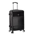Sport si Outdoor - Articole de voiaj - Trolere - Troler mediu extensibil Lee Cooper LC32203, policarbonat, 4 roti duble, cifru, 67 cm, negru - Infinity.ro