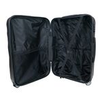 Sport si Outdoor - Articole de voiaj - Trolere - Troler Mediu, Rowex Pulse, ABS, 68 x 40 x 27 cm, 4 roti duble cu rotatie 360°, Cifru, Negru - Infinity.ro