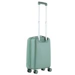 Sport si Outdoor - Articole de voiaj - Trolere - Troler Cabina, Policarbonat/ABS, 4 Roti Duble, OKOBAN, cifru TSA, CarryOn SKYHOPPER, 55 cm, Verde - Infinity.ro