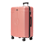 Sport si Outdoor - Articole de voiaj - Trolere - Troler Mare, Rowex Casolver, ABS, 76 x 50 x 30 cm, 4 roti duble cu rotatie 360°, Cifru TSA, Rose - Infinity.ro