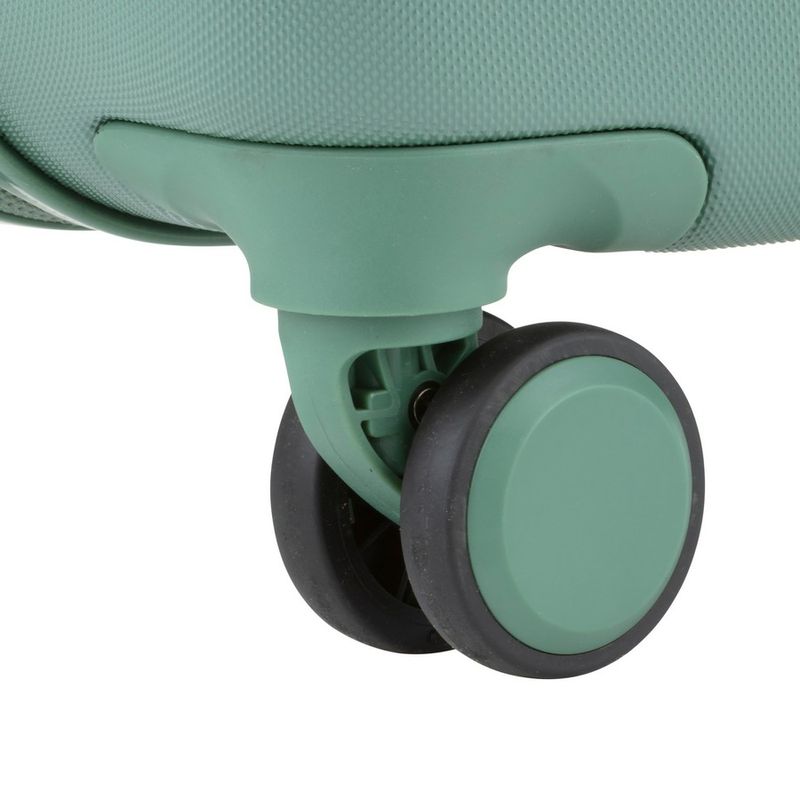 Sport si Outdoor - Articole de voiaj - Trolere - Troler Cabina, Policarbonat/ABS, 4 Roti Duble, OKOBAN, cifru TSA, CarryOn SKYHOPPER, 55 cm, Verde - Infinity.ro